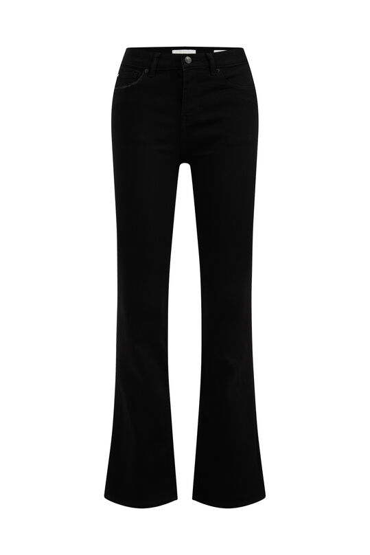 Damen-Bootcut-Jeans mit normaler Bundhöhe